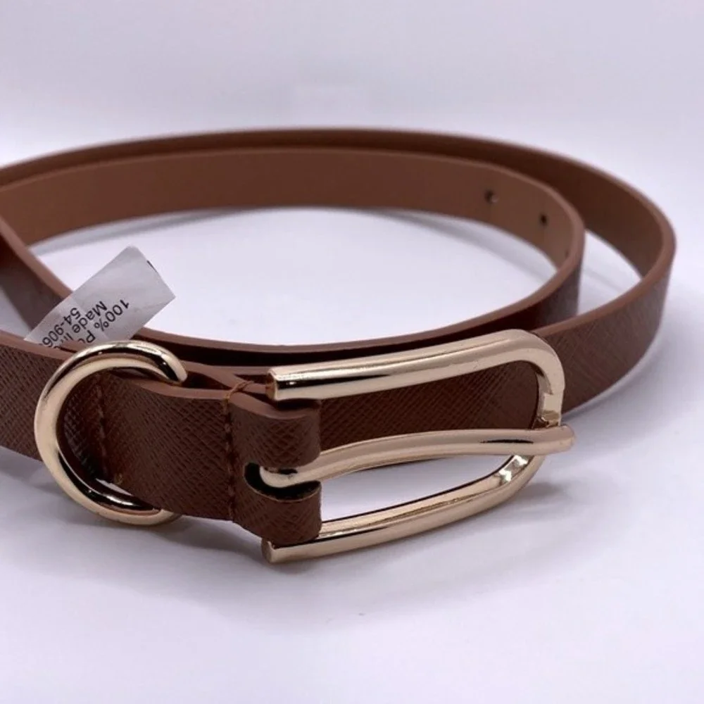 Women’s Belt Size L / XL Faux Leather Belt .5